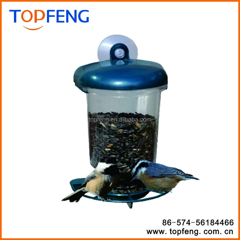 Window Bird Feeder Suction Cup Attaches To Window So Watching