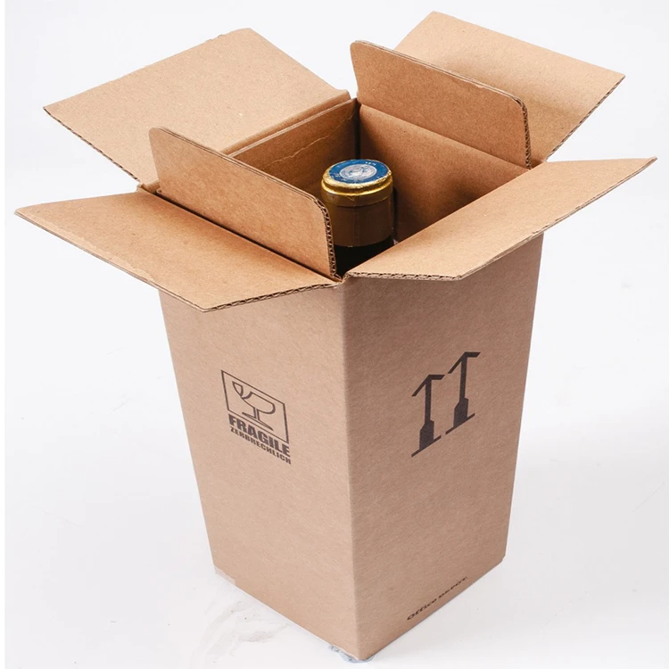 24 Beer Wine Shipping Cardboard Boxes For Bottle Buy 24 Beer Wine