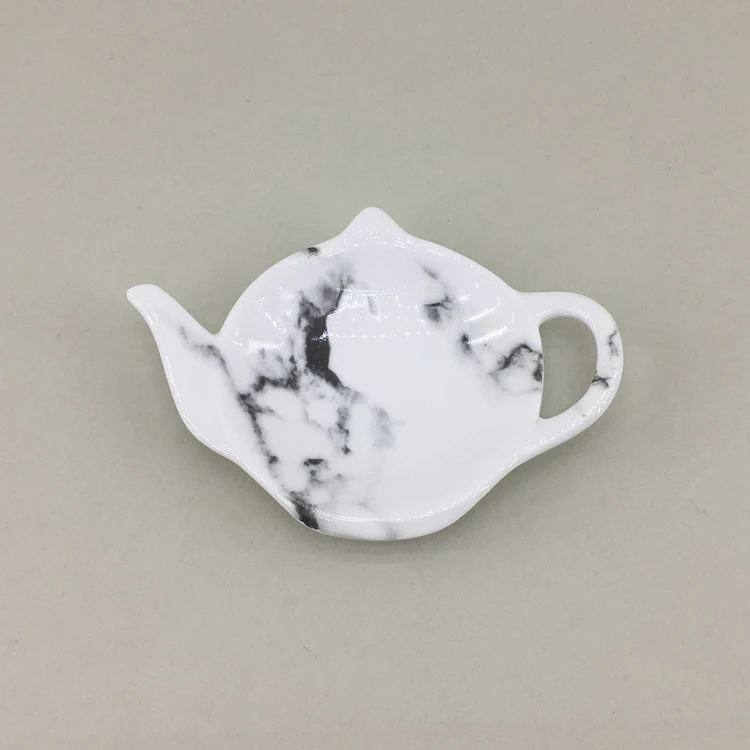 Funny shape small personalized ceramic wholesale tea bag holder for sale 