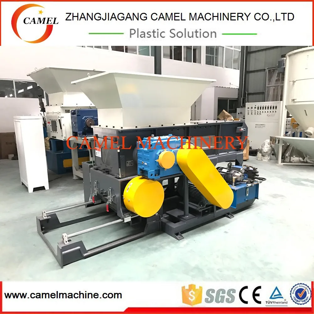 plastic solid waste crusher machine