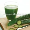 Concentrated vegetable juice of green fresh cucumber extract powder