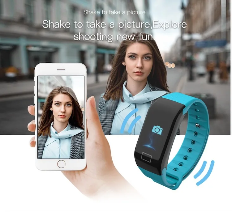 2019 New Product F1 Plus Smart Bracelet Support Oem Life Waterproof