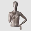 Hot sale fashion fancy sexy large breasted busted bra display bust female mannequin head bust chest display