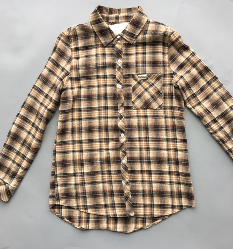 Women Stylish Yellow Flannel Shirt Buy Women Flannel Shirt,Yellow