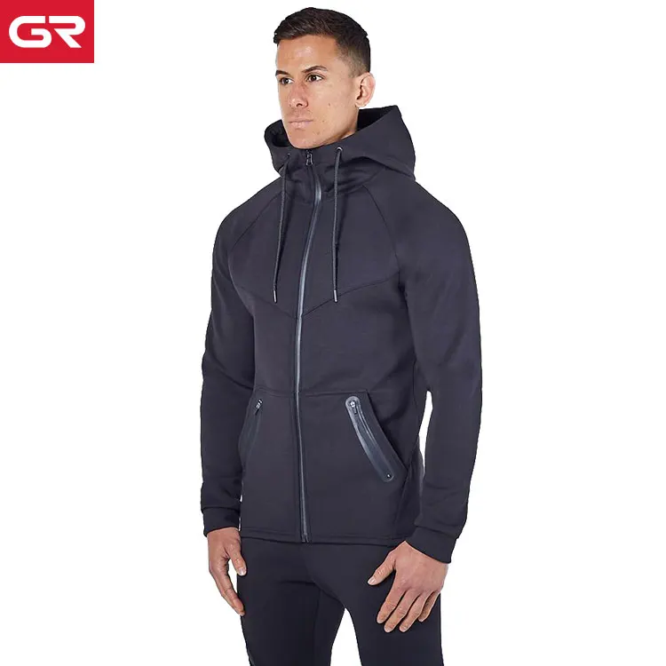 High Fashion Slim Fit Custom Design Zipper Pocket Athletic Gym Tracksuit For Men