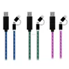 MFI certified Visible flowing speed indicates charging current data micro usb cable