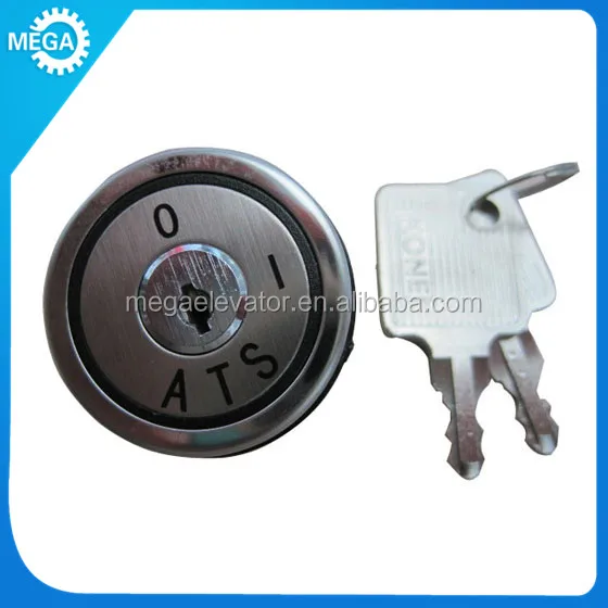 Kone Elevator Parts,Km747076g10 Key Switch For Kone,Lift Door Lock