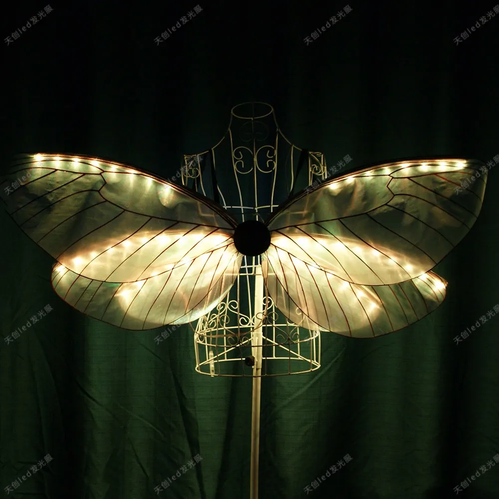 TC-0172 full color dance performance led isis wings