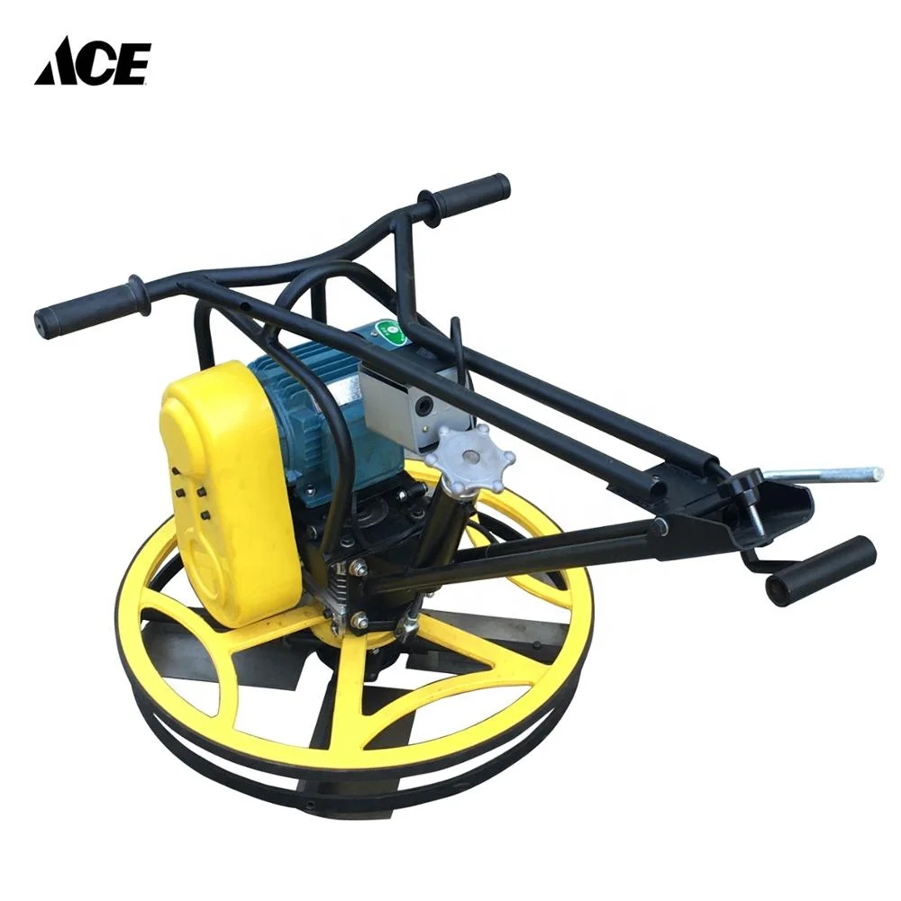 Online Support Electric Concrete Power Trowel Road Building Construction Tools Finishing Machine