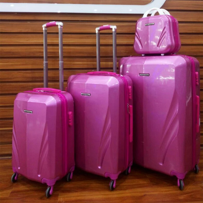 cheap plastic suitcases