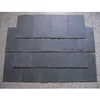 Exterior split surface black slate roof tile roofing slate natural with two holes