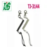 Ski and Snowboard color coated wire coiled leash