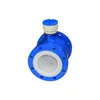 sulphuric acid Solutionmeasuring flow meter electro flowmeter used for Corrosive liquid solution magnetic