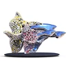 Sculture Moderne In Metallo Giant Animal Large Garden Stainless Steel Metal Fish Sculpture