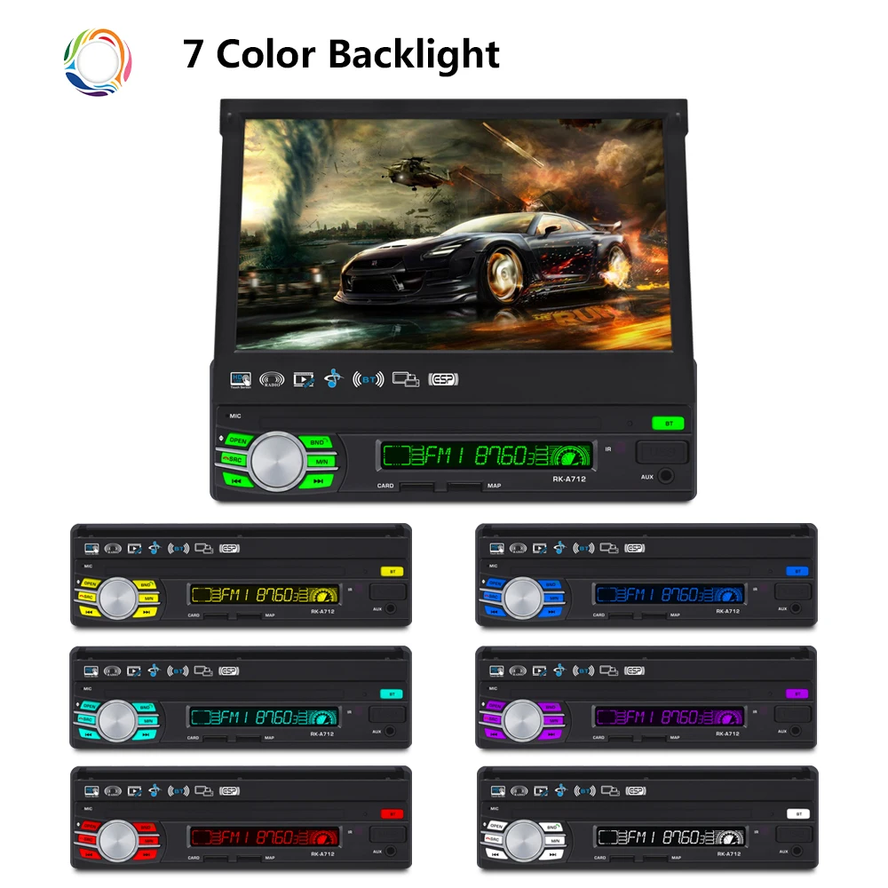 Wholesale 7 Inch Android Universal Touch Screen Car radio Dvd