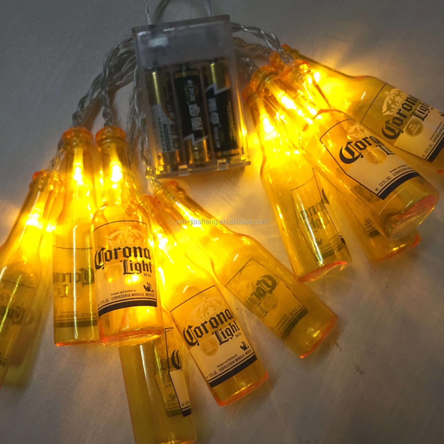 Factory Wholesale Battery Operated Beer Bottle Led String Light Fairy