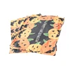 Halloween beautiful design jacquard red table runners