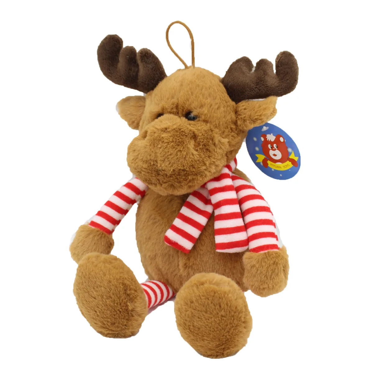 custom home decoration cute popular soft plush christmas deer