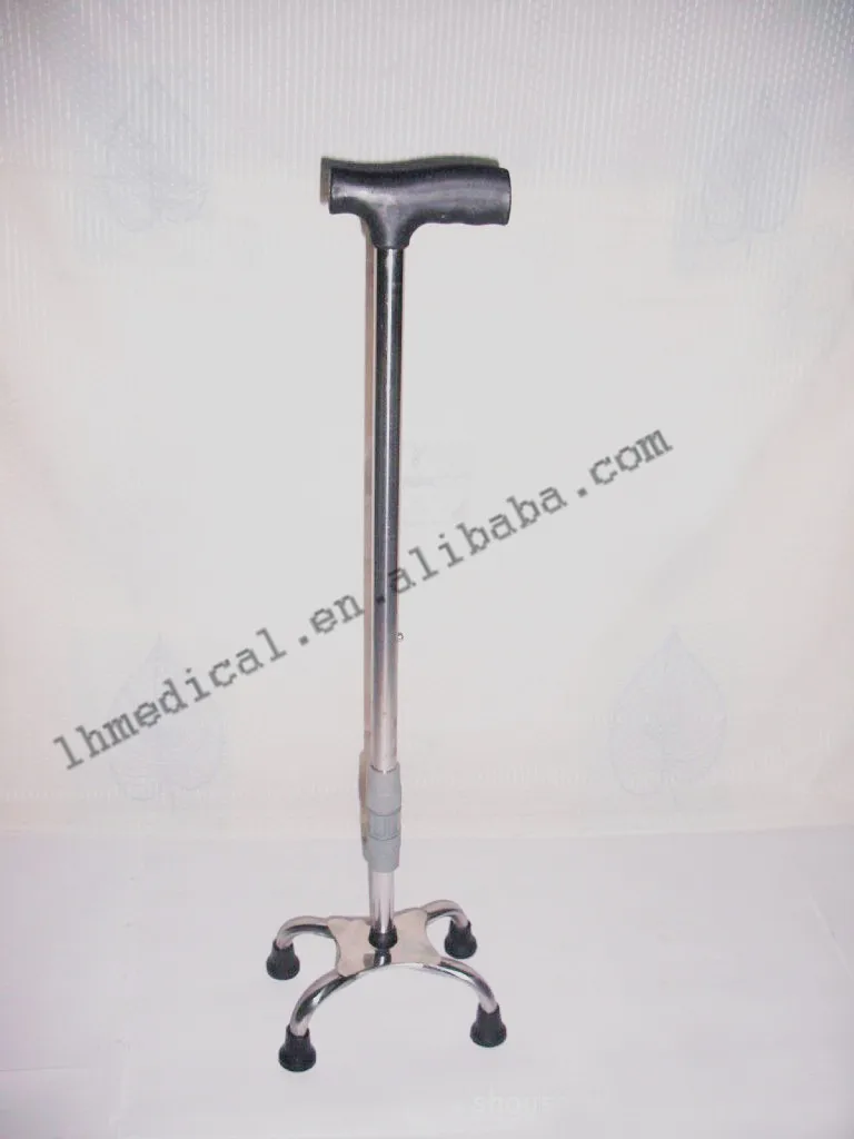 Stainless Steel Adjustable 4leg Cane To Elder Buy Fourfooted