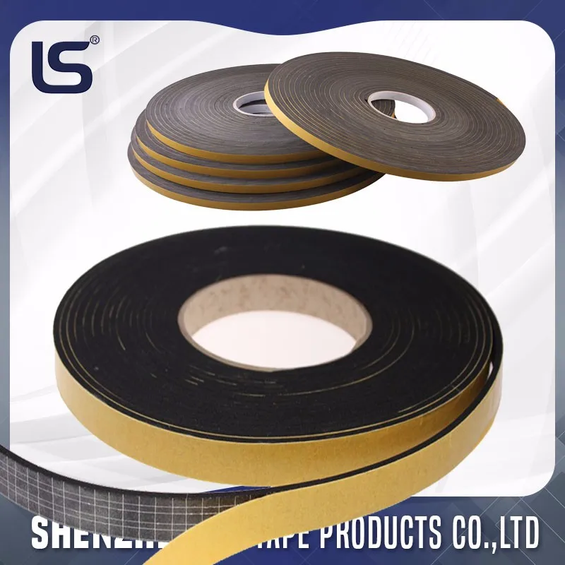 Single/double Sided Eva/rubber Foam/pe Foam Self Adhesive Foam Padded