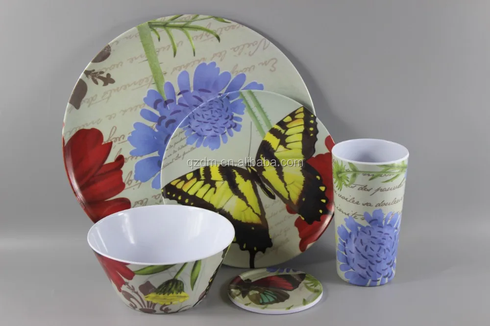 2015 New Design Melamine Dinner Ware For Party