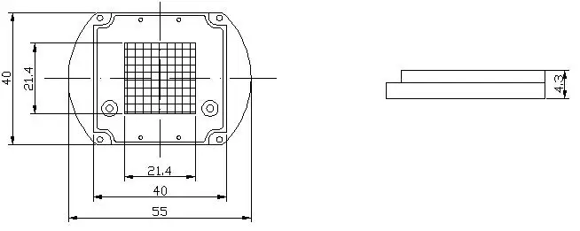 High Power Led Full Spectrum 380-840nm 1W 3W 10W 20W 30W 50W 100W Integrated COB LED Light Beads For Plant Grow Lighting