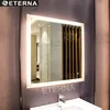 Chinese Supplier Illuminated Feature Custom Demister Bathroom Back Lighted Vanity Mirror with Lights