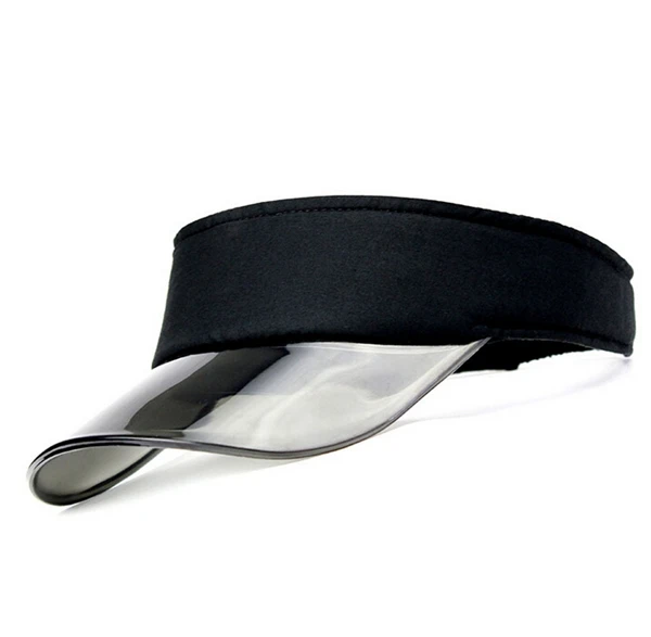 black visor hat