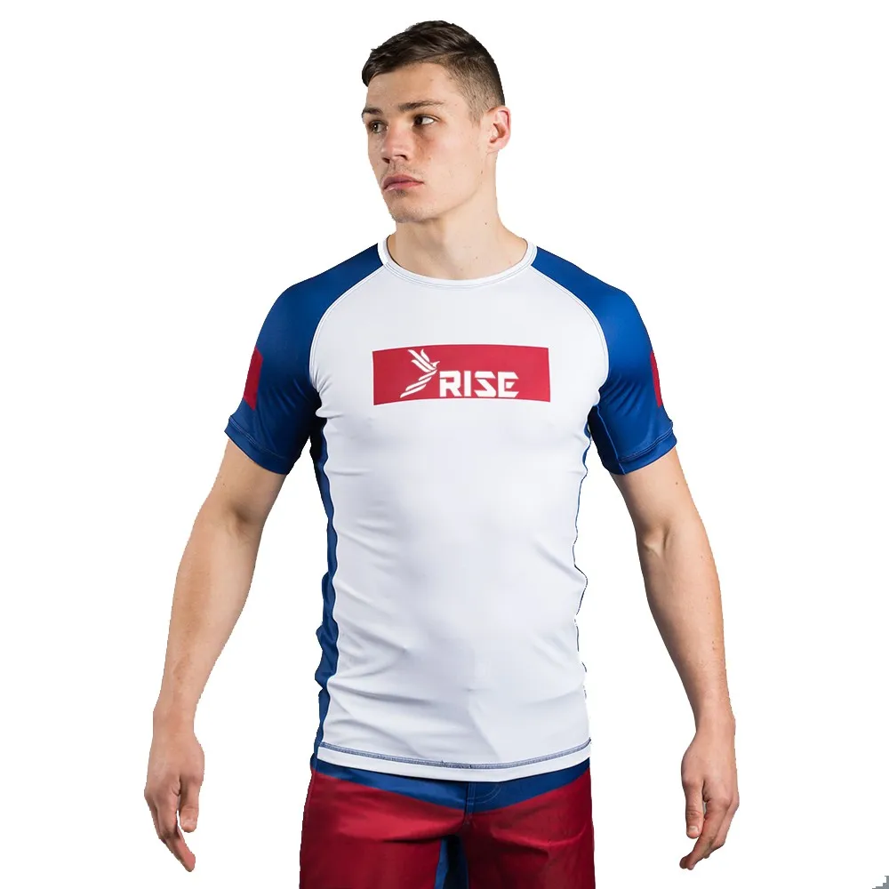 Wholesale Bjj Rash Guard Jiu Jitsu Rash Shirt Top Products Customized