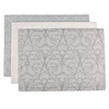 Linen Jacquard for dining placemats set of 4 place mats table placemat-4 pieces