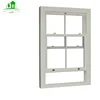 Chinese manufacturer aluminum single hung window with lattice