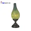 2019 Newest fashion simple living room mosaic glass LED desk table lamp