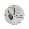 european style wall clock decor glass product 12'' customized face glass creative wall clock