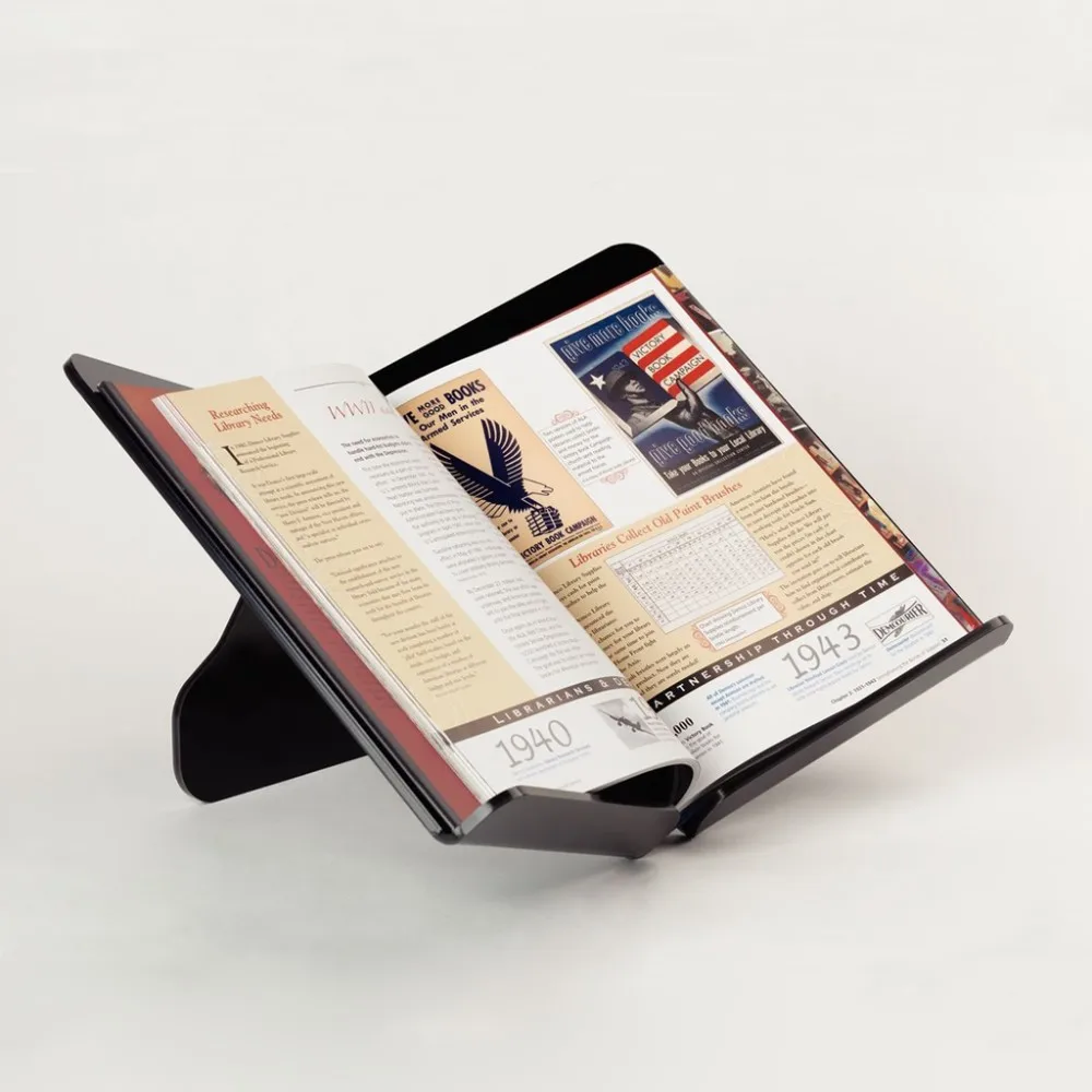 Factory Desktop Acrylic Open Book Display Stand Perspex Literature