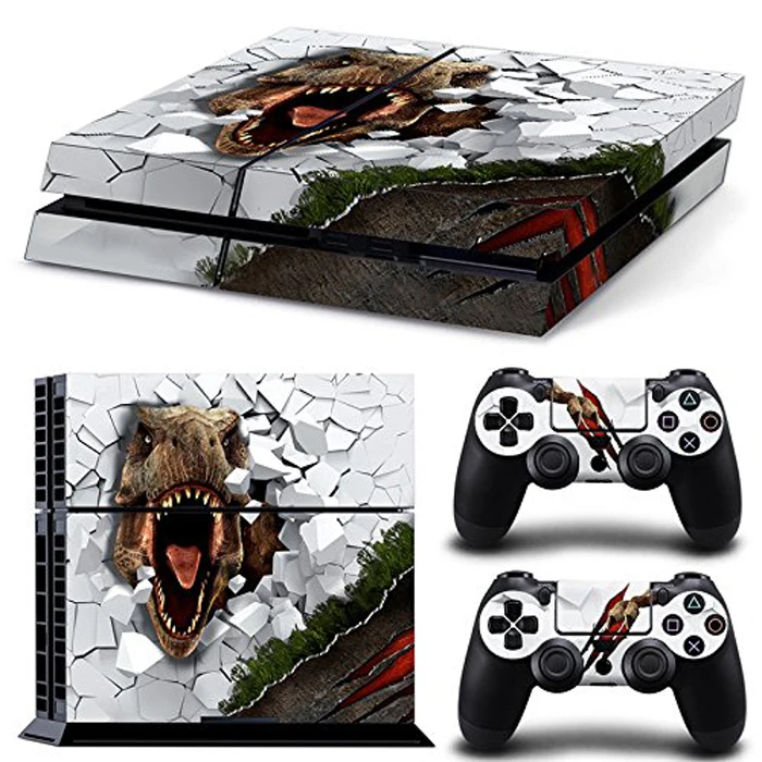 Decal Skin Vinyl Cover Sticker For Sony Ps4 Playstation Slim Console