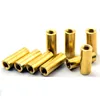 Stainless Steel/Brass /Aluminum Female Thread Rod Bar Stud Metal Round Coupling Connector Nuts