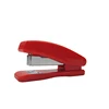 High quality custom logo 26/6 red metal plastic standard office stapler