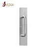 China Manufacture Stainless steel ss toilet door pull handle on plate