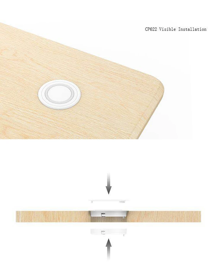  Furniture Desktop Hidden Embedded Table 10W Fast Wireless Charger.jpg