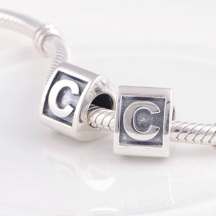 charm pandora lettre c charm pandora lettre c