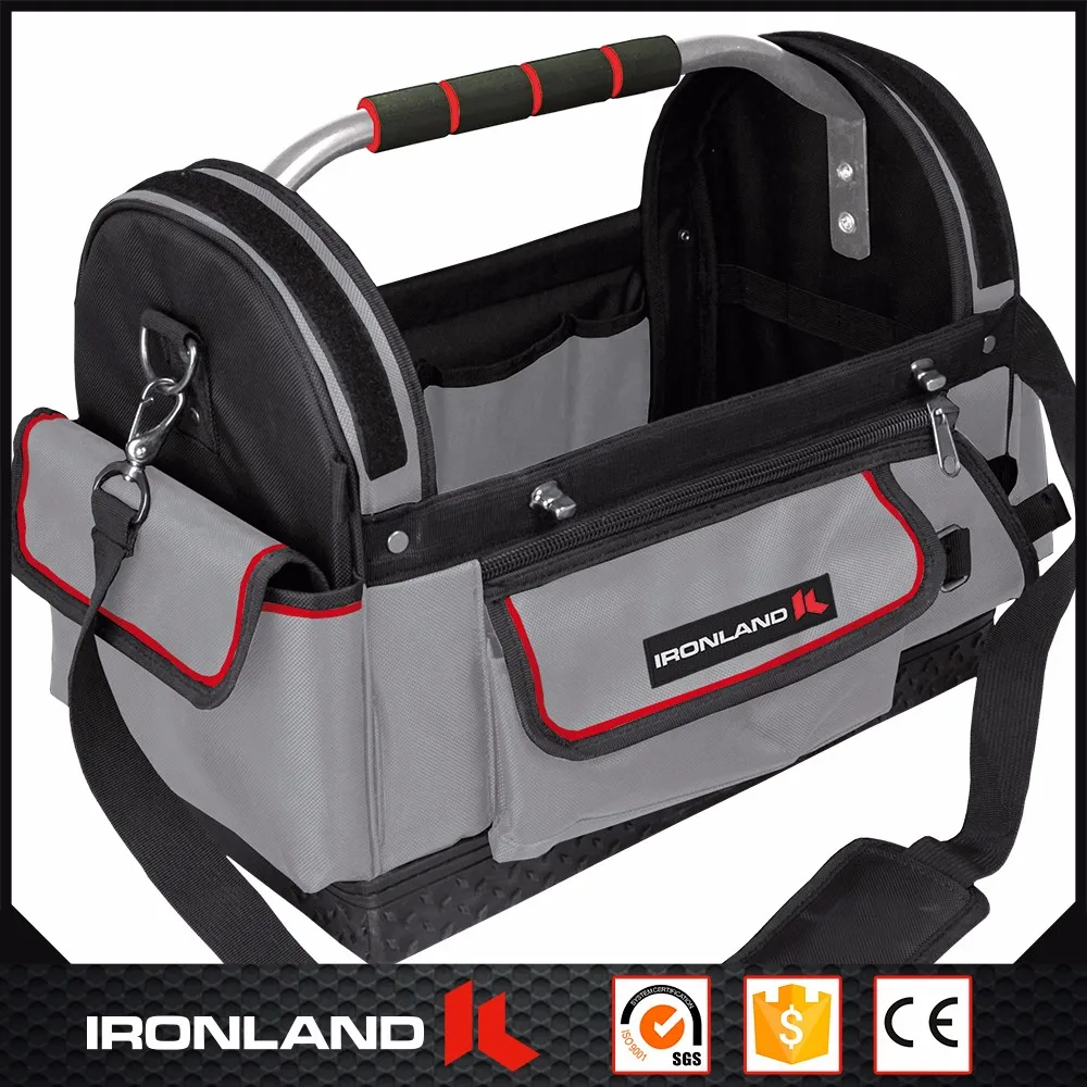 Polyester Customized Car Organizer Carpenters Garden Electrician Backpack Tool Kit Bag,Rolling