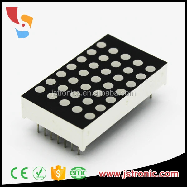 Led Dot Matrix Display 16x16 40*40mm 16x16 Round Dot Led Display Buy