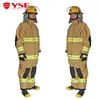 Different size fireman firefighting defendant suit