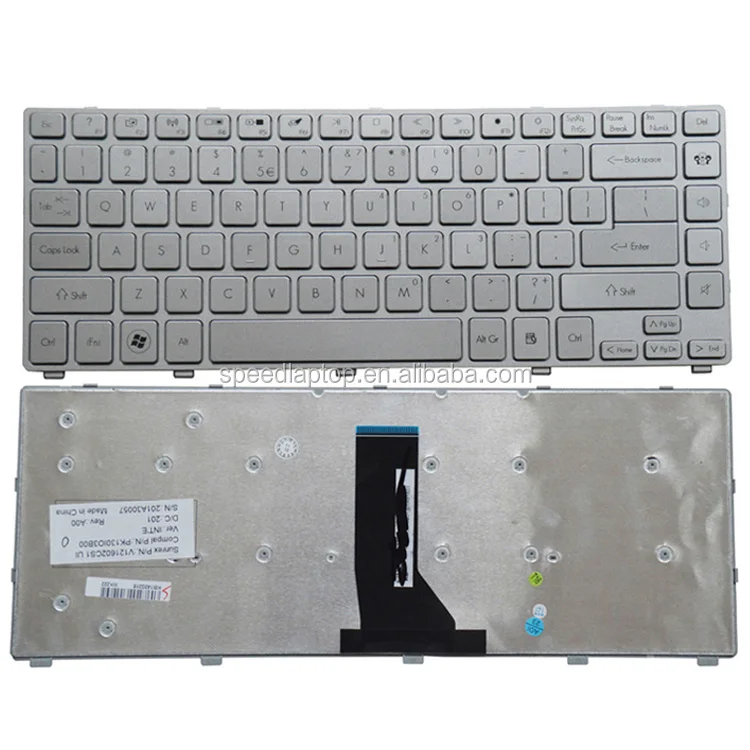 for Acer Aspire V5-471G V5-431P V5-431 V5-471 V5-471P P/N:60.M3BN1.031 MP-11F73U4-4424 6M.4TUKB.095 904TU07O1D NKI141301S US Layout Black Color Looleking Laptop Keyboard Without Frame 