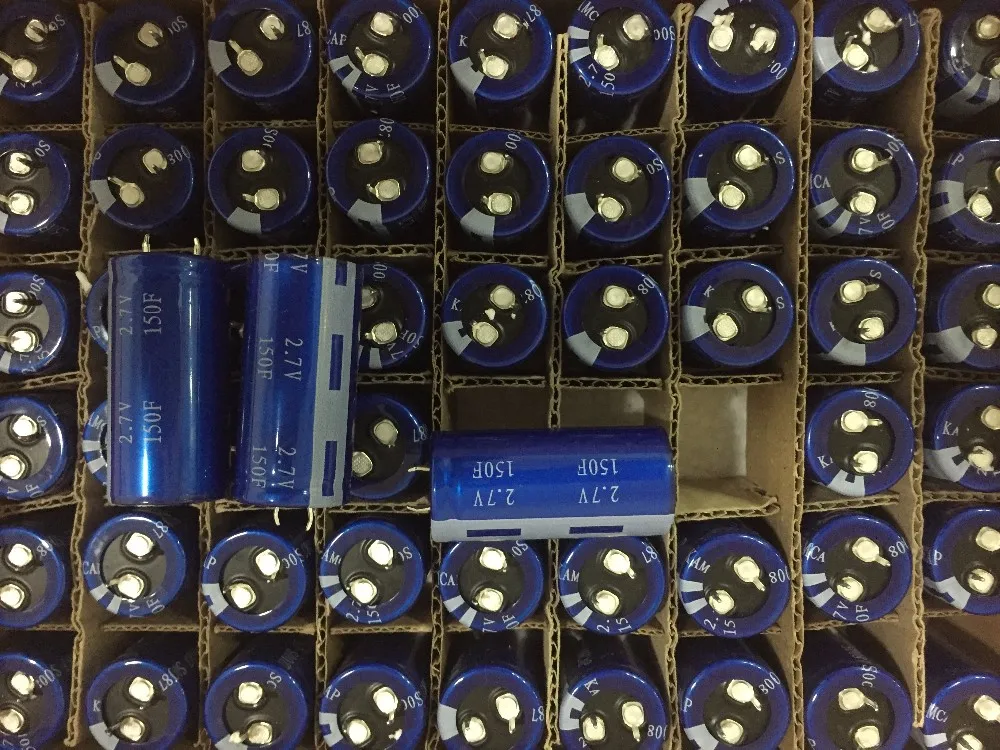 Super Capacitor Cylindrical Type 120f 2.7v Ups Spare Part Super