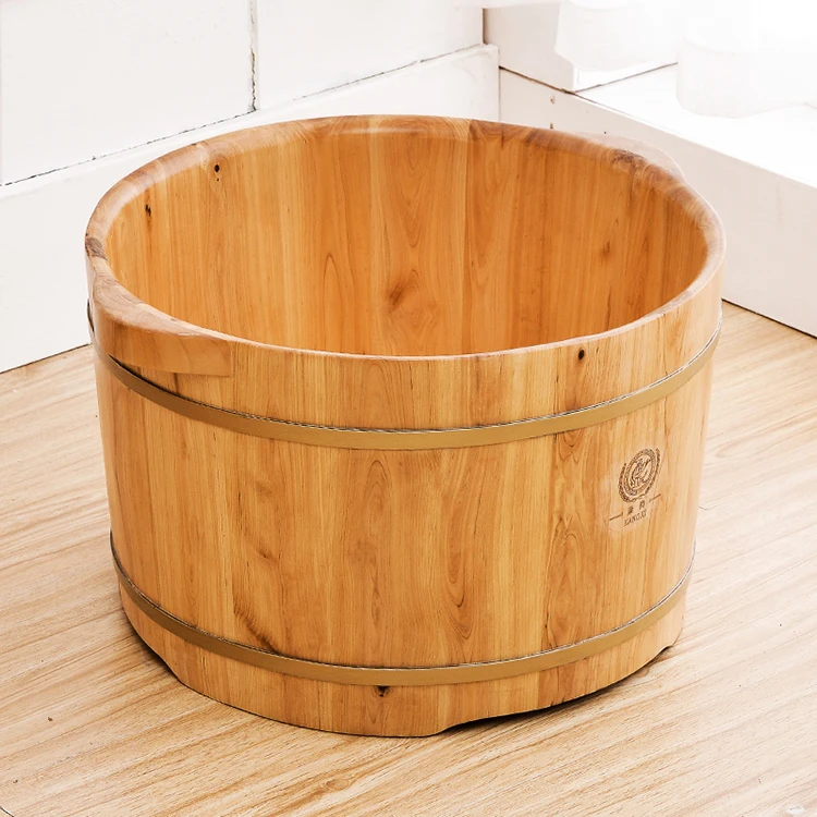 1200 Mm Eco Friendly Bathtub Mobile Portable Wooden Bathtub Round Buy