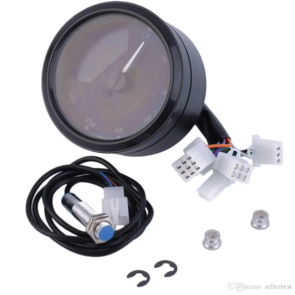 Cs Mph Universal Lcd Digital Odometer
