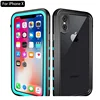 HD clear PC slim waterproof case for iPhone XS shell bag for swimming phone protection