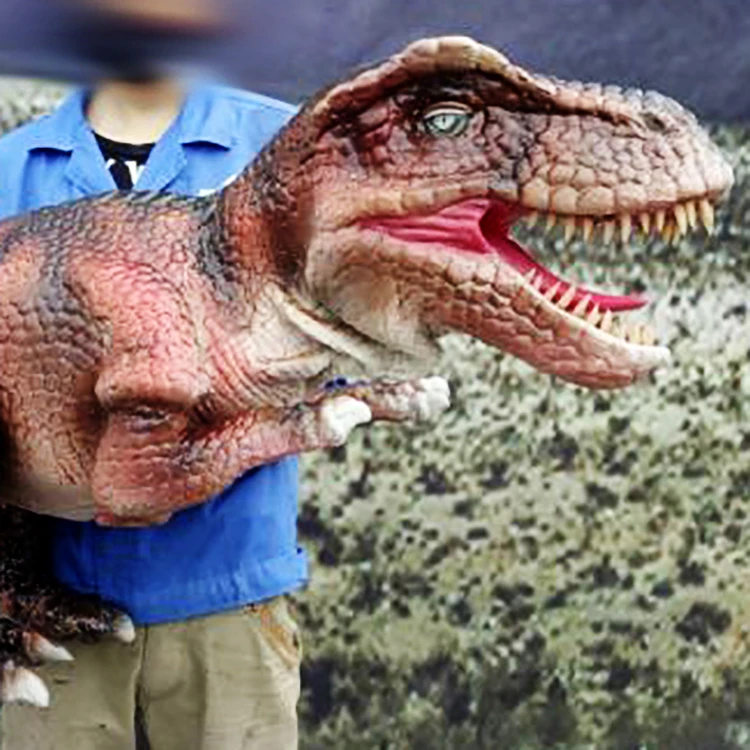 动物园公园恐龙手木偶 titeres de dedo de dinosaurio 为孩子们