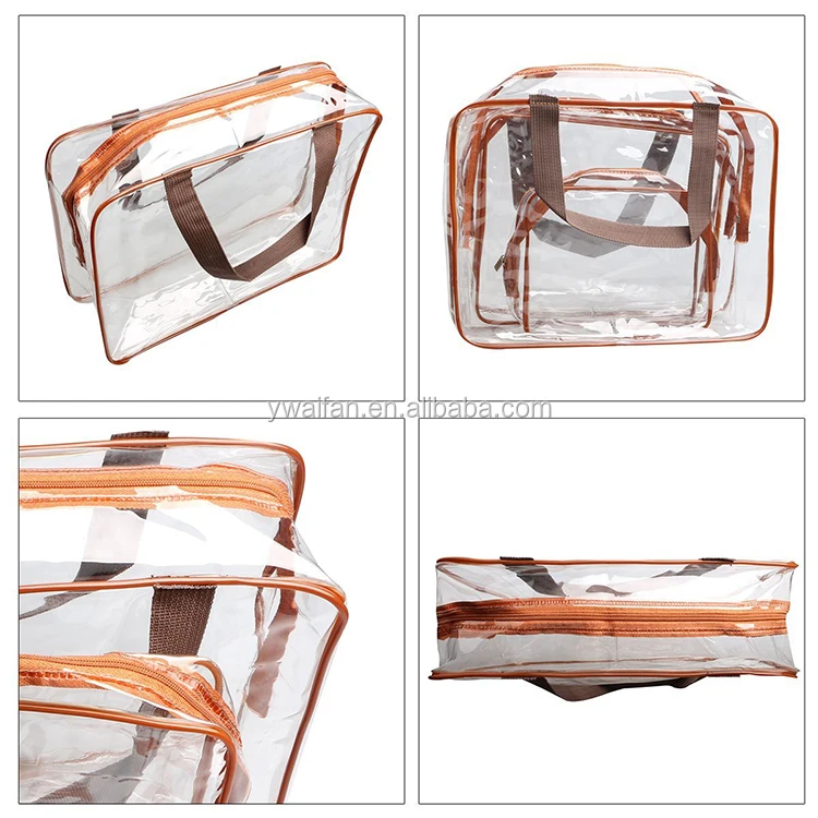 clear packing cubes